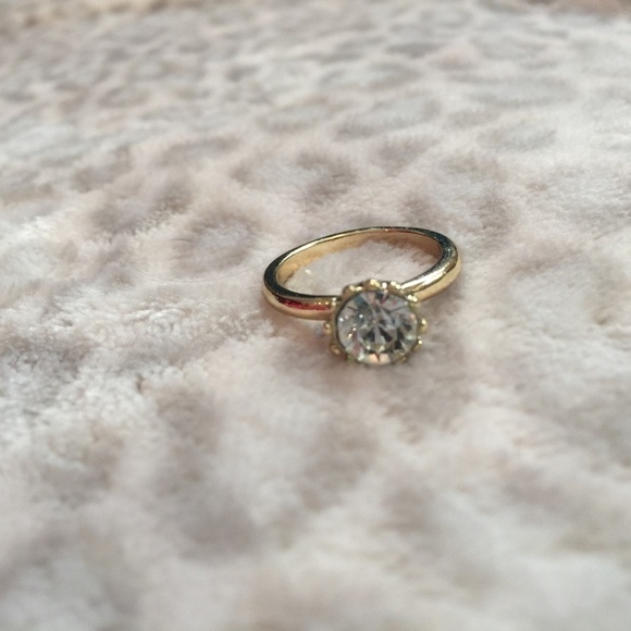 GOLD CZ Ring - Picture 2 of 3